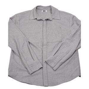 KROST Eco Button Up Shirt in Nimbus Cloud